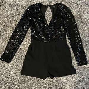 Guess Women’s Black Romper